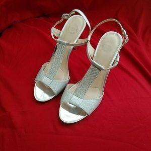 Beautiful Silver Dressy Pumps